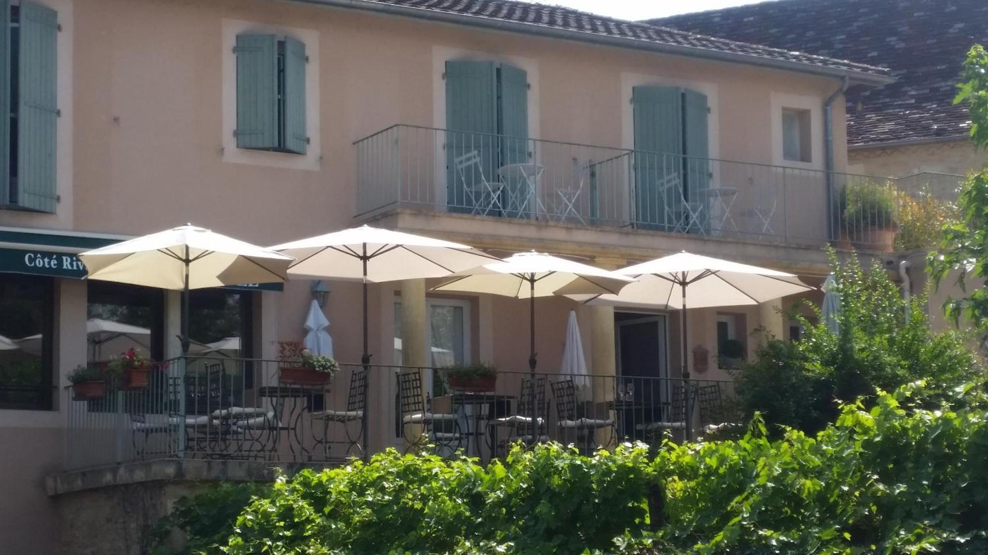 Hotel-Restaurant Cote Rivage Badefols-sur-Dordogne Bagian luar foto
