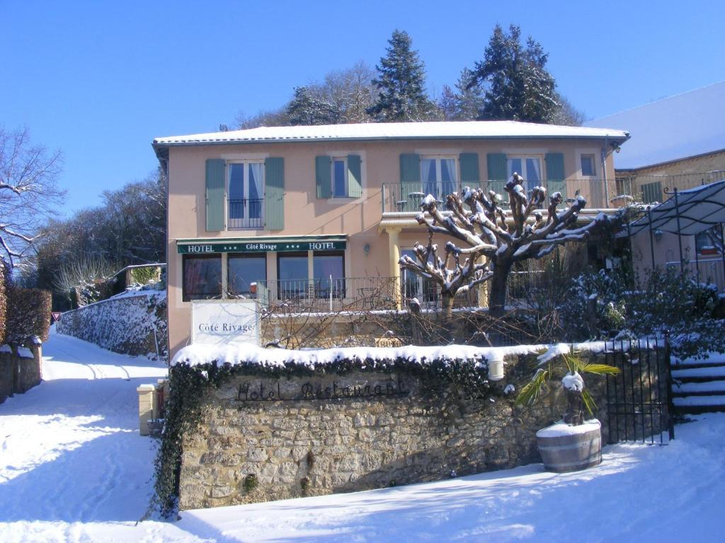 Hotel-Restaurant Cote Rivage Badefols-sur-Dordogne Bagian luar foto