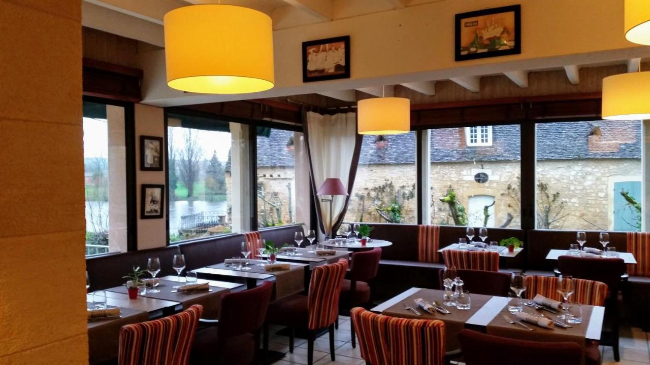 Hotel-Restaurant Cote Rivage Badefols-sur-Dordogne Bagian luar foto