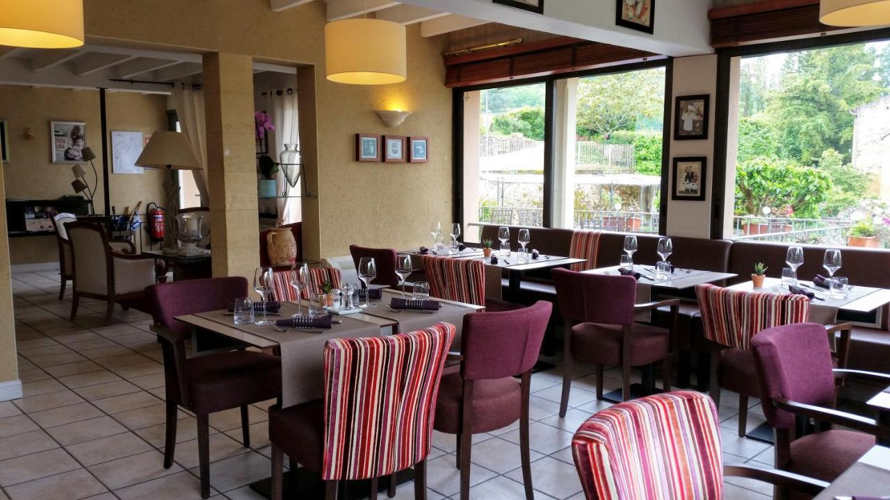 Hotel-Restaurant Cote Rivage Badefols-sur-Dordogne Bagian luar foto
